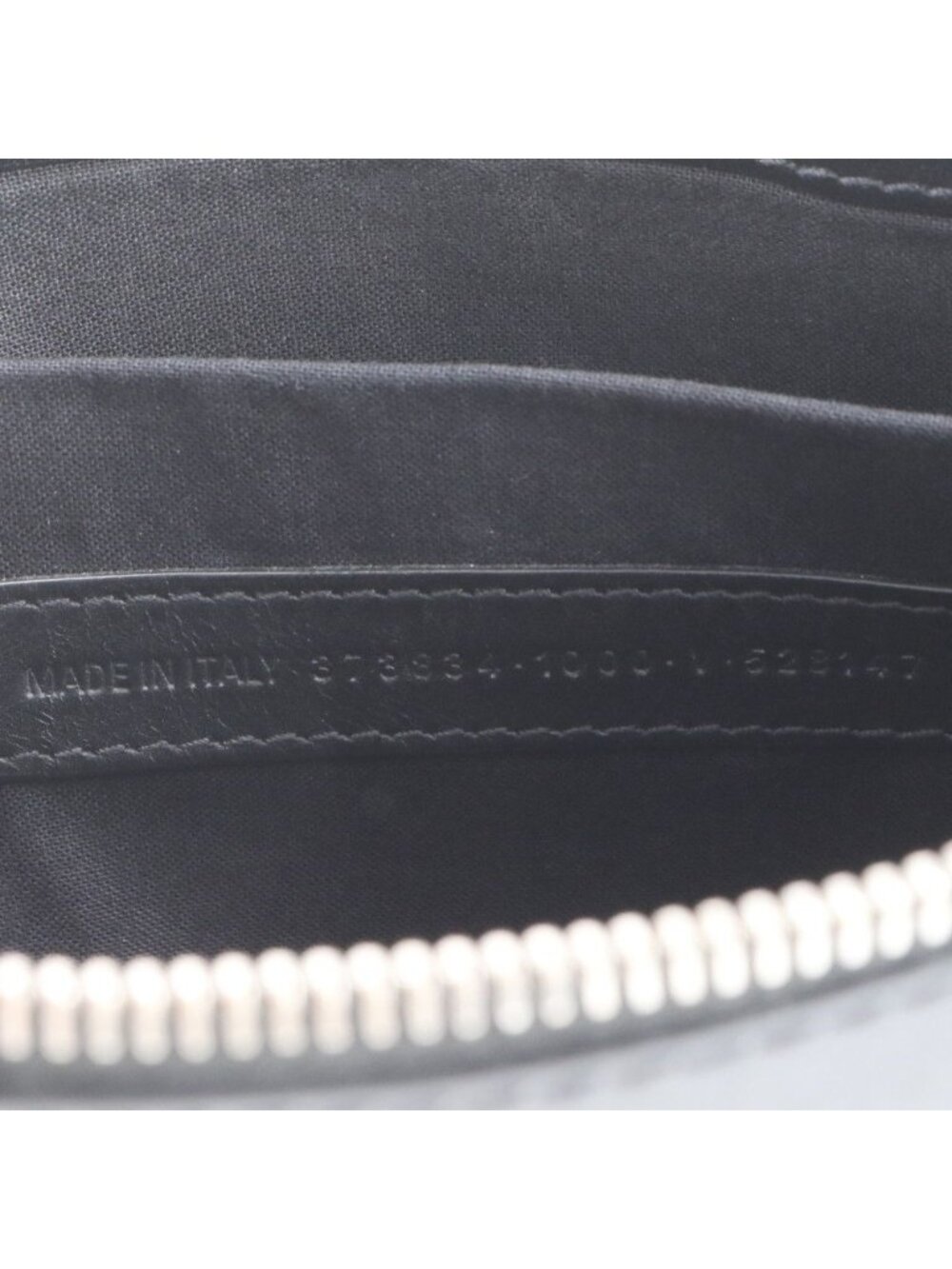 Balenciaga Navy Clip M Leather Clutch Pouch Business Mwe - Picture 8 of 8